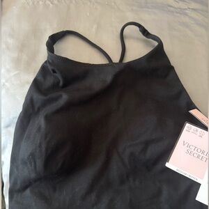 Victoria's Secret Black sexy criss-cross back Sports Bra/bralette NWT - Size M
